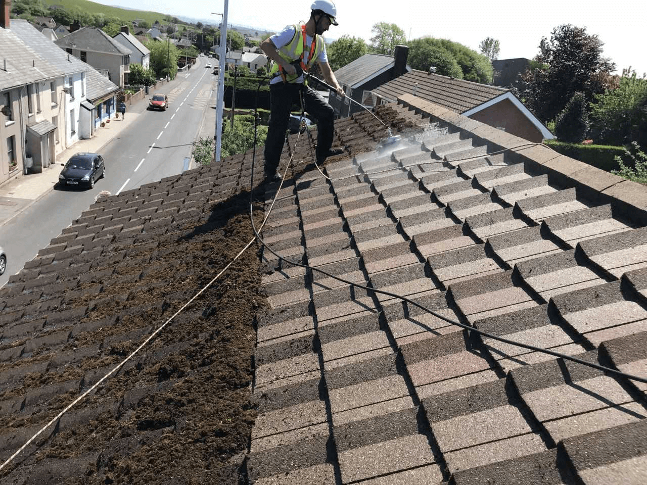 Roof Cleaning and Moss Removal