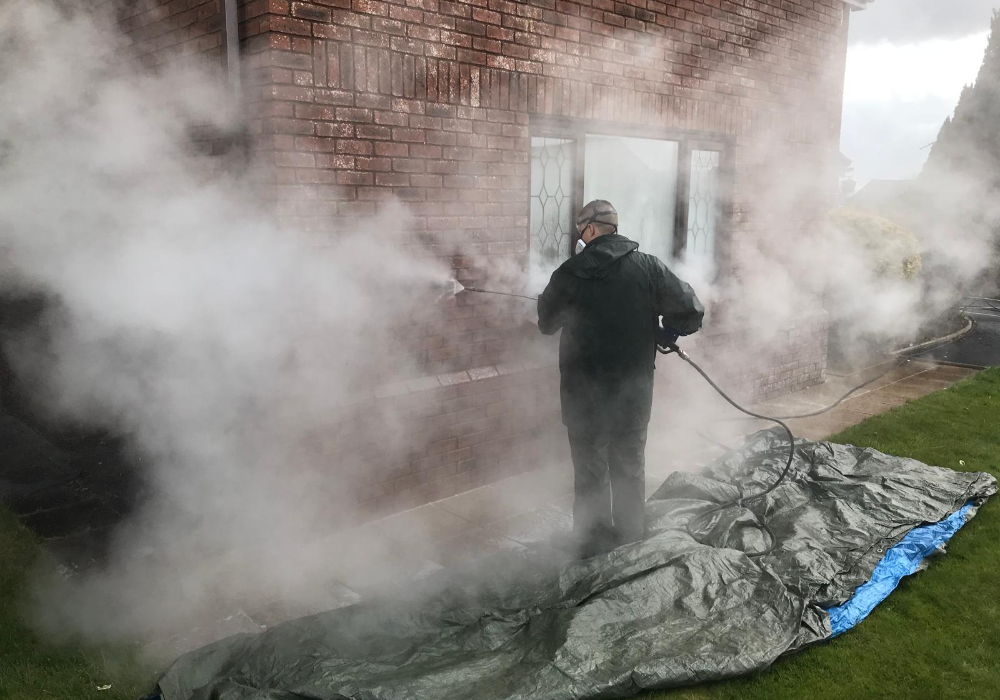 Low pressure Steam Cleaning in Llanelli